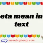 eta mean in text