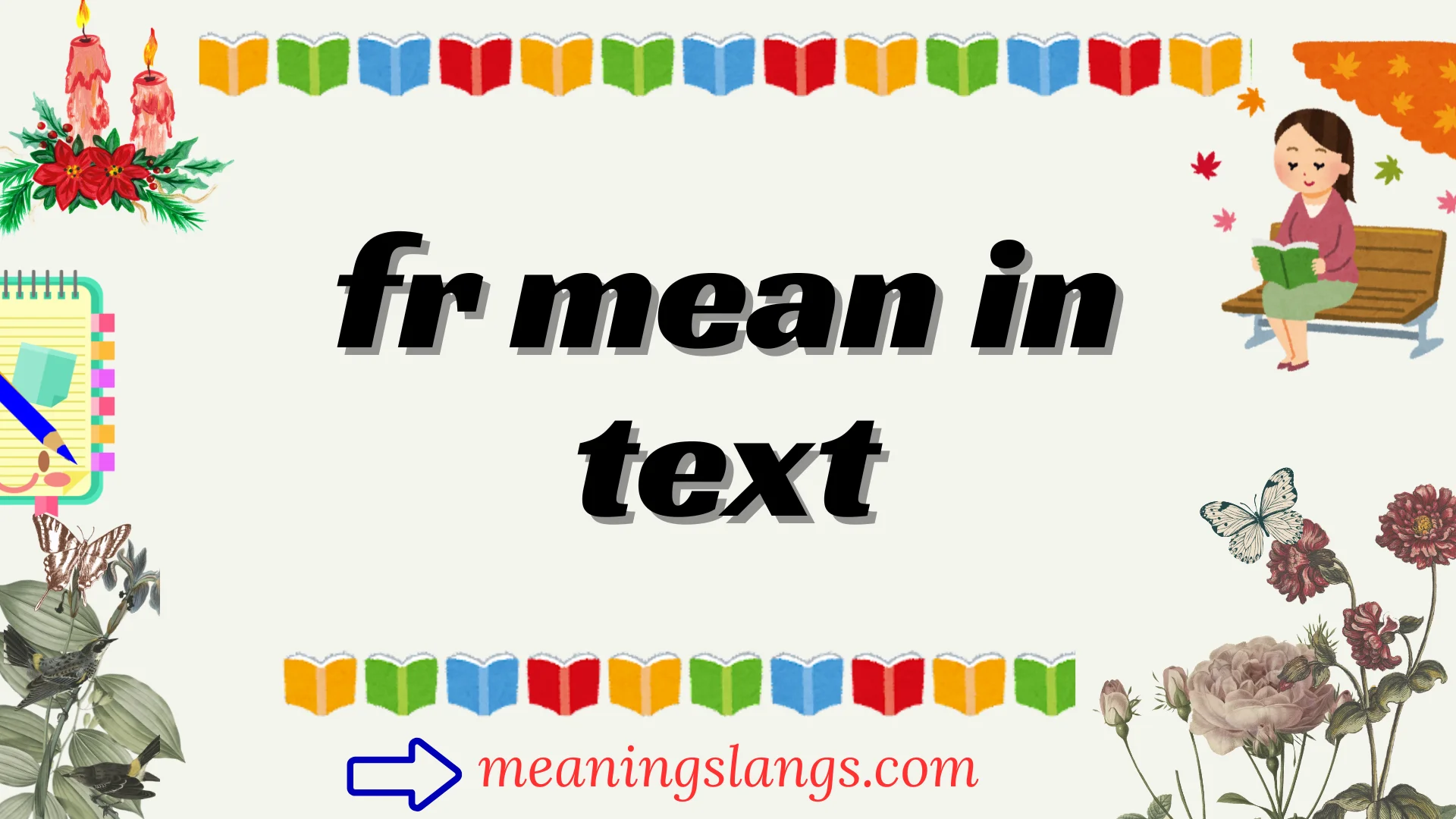 fr mean in text