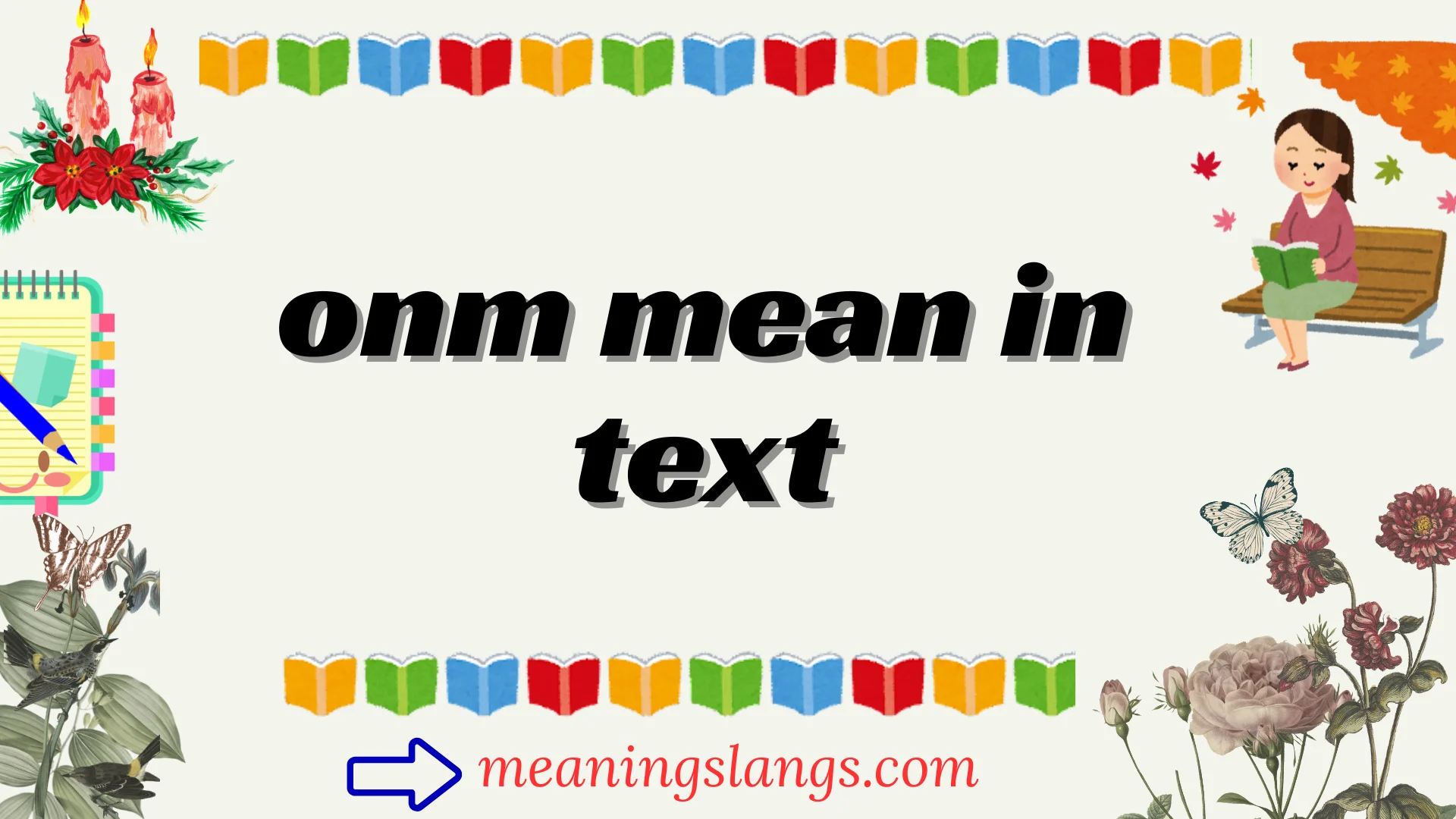 onm mean in text