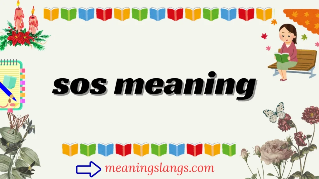 sos meaning