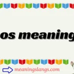 sos meaning
