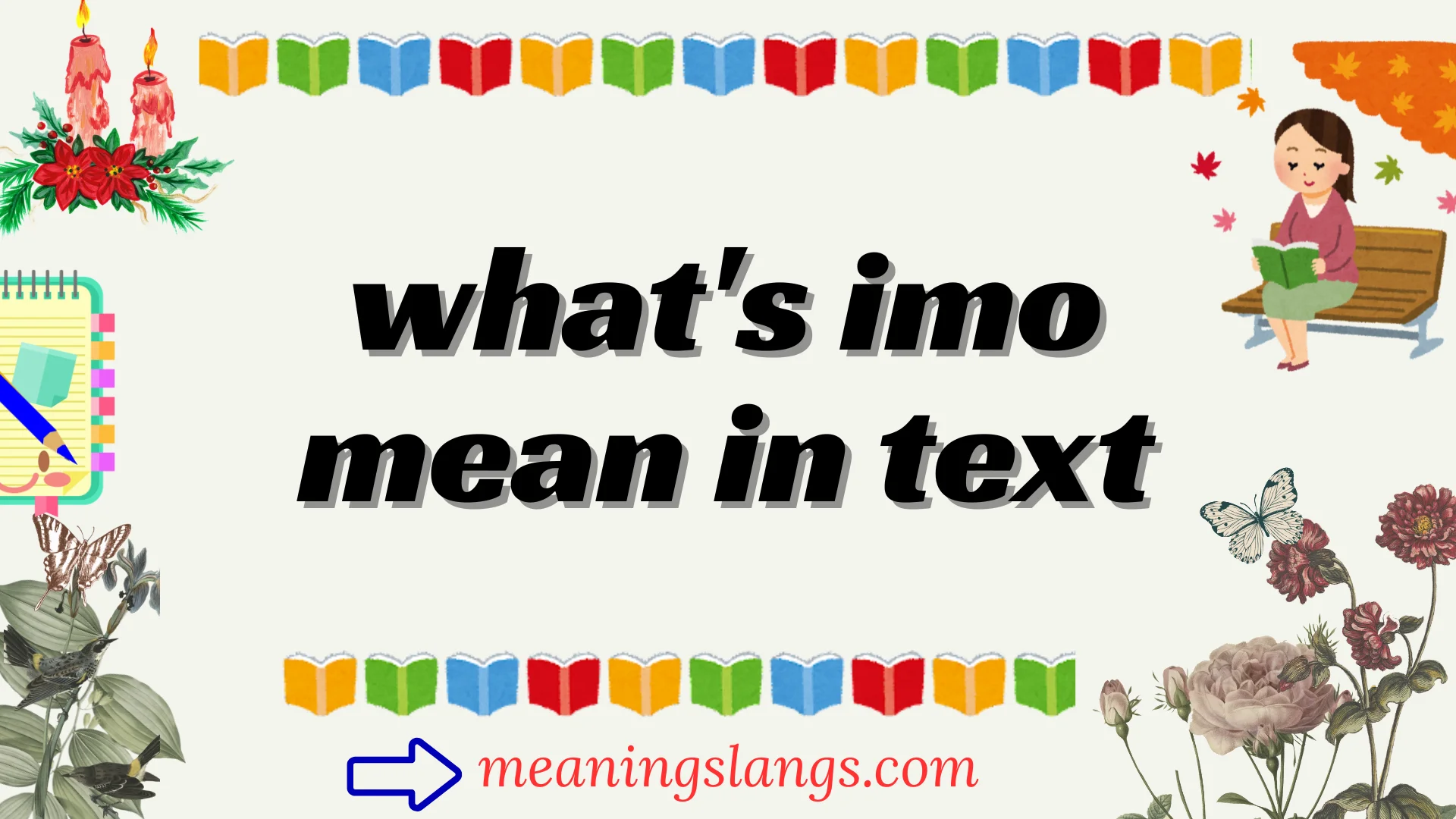 what's imo mean in text